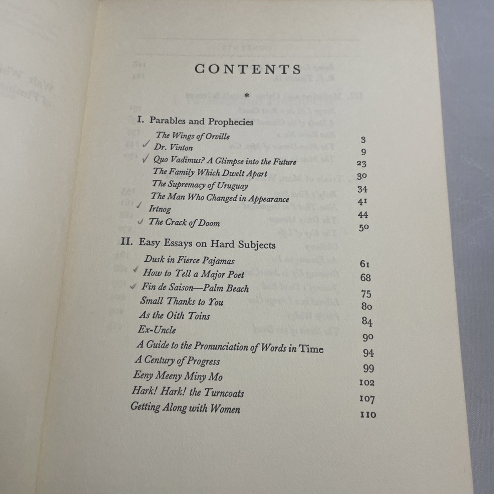 QUO VADIMUS by E.B.White NEW YORKER ARTICLES 1938 CASE FOR BICYCLE - Picture 12 of 16